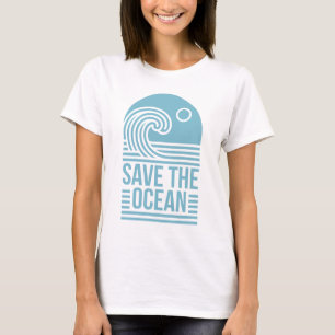 海洋活動家の名言 エコロジカルなデザイン Tシャツ