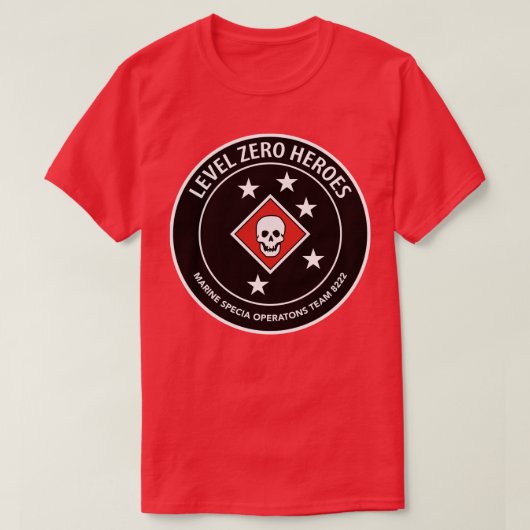 海洋特別作戦チーム8222 Tシャツ (デザイン正面)