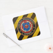 海洋特殊作戦連隊(MSOR) [3D] スクエアシール (封筒)