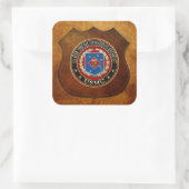 海洋特殊作戦連隊(MSOR) [3D] スクエアシール (バッグ)