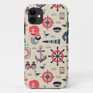 海洋生命パターン iPhone 11 ケース