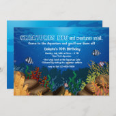 海洋生命招待状 招待状 (正面/裏面)