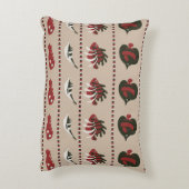 海洋生物とのシームレスな背景 – カニとディ アクセントクッション (裏面(縦))