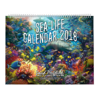 海洋生物のカレンダー2018年 カレンダー