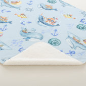 海洋生物の下 シェルパブランケット (3/4)