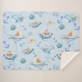 海洋生物の下 シェルパブランケット (正面(横))