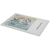 「海洋生物の危機」 カッティングボード (角)