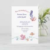 海洋生物の招待状 招待状 (スタンド正面)