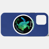 海洋生物の見張り番 Case-Mate iPhoneケース (裏面 (横))