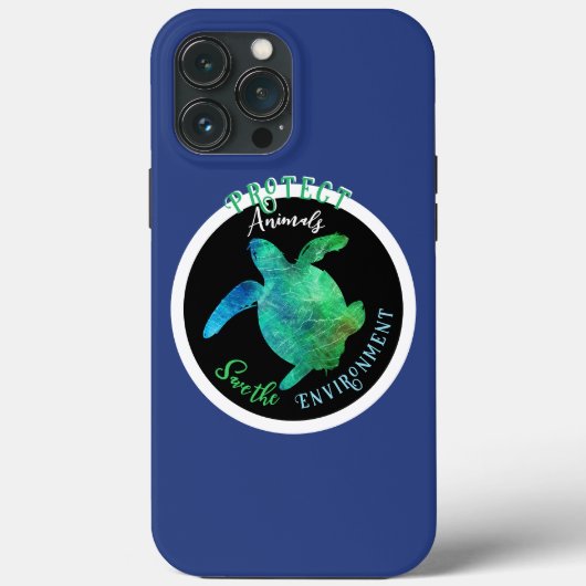 海洋生物の見張り番 Case-Mate iPhoneケース (裏面)