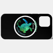 海洋生物の見張り番 Case-Mate iPhoneケース (裏面 (横))