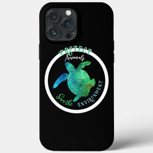 海洋生物の見張り番 Case-Mate iPhoneケース (裏面)