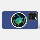 海洋生物の見張り番 iPhoneケース (裏面横)