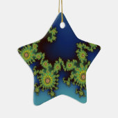 海洋生物クリスマスフラクタル セラミックオーナメント (右)