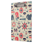 海洋生物パターン クリップボード (左)