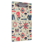 海洋生物パターン クリップボード (右)