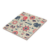 海洋生物パターン タイル (側面)