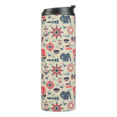 海洋生物パターン タンブラー (回転左)