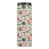 海洋生物パターン タンブラー (裏面)