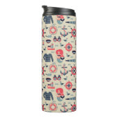 海洋生物パターン タンブラー (回転右)