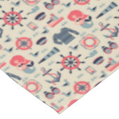 海洋生物パターン テーブルクロス (アングル)