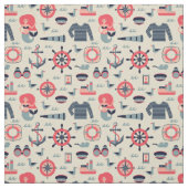 海洋生物パターン ファブリック (見本)