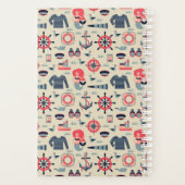 海洋生物パターン プランナー手帳 (裏面)