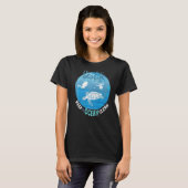 海洋生物保海クリーン亀タンクシータコ Tシャツ (正面フル)