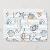 海洋生物写真誕生のお知らせ 案内状 (裏面)