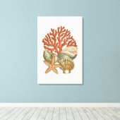 海洋生物収集 キャンバスプリント (インサイチュ (ウッドフロア))