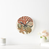 海洋生物収集 ラウンド壁時計 (ホーム)