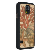 海洋生物収集 CarvedメープルGalaxy S5スリムケース (右)