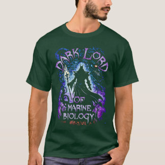 海洋生物学の暗黒領主 Tシャツ