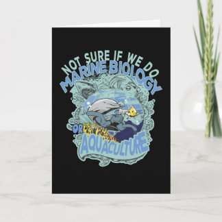 海洋生物学もしや養殖業を行っているかどうか不明 カード