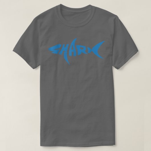 海洋生物学動物素晴らし科学白鮫ロ Tシャツ (デザイン正面)
