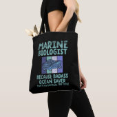 海洋生物学研究者海洋生物学 トートバッグ (クローズアップ)