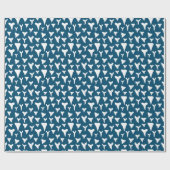 海洋生物学者シャーク恋人ホワイトシャーク歯 ラッピングペーパー (フラット)