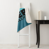 海洋生物学者タイポグラフィ シェルパブランケット (インサイチュ)