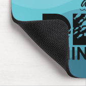 海洋生物学者タイポグラフィ マウスパッド (コーナー)