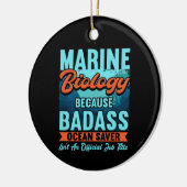 海洋生物学者 セラミックオーナメント (左)