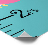 海洋生物海生長図保8x44で！ ポスター (角)