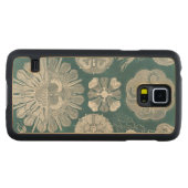 海洋生物設計図IV CarvedメープルGalaxy S5スリムケース (正面(横))