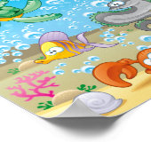 海洋生物11インチx 8.5インチ、バリューポスター紙（マット） ポスター (角)