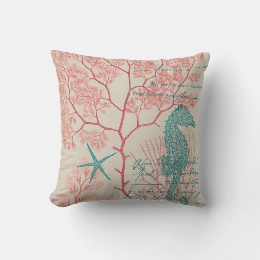 海洋生物1 クッション (正面)