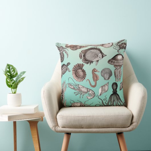 海洋生物 クッション (椅子)