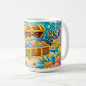 海洋生物 コーヒーマグカップ (正面右)