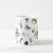 海洋生物 コーヒーマグカップ (中央)