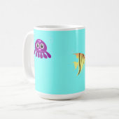 海洋生物 コーヒーマグカップ (正面左)