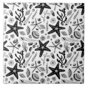 海洋生物 タイル (正面)