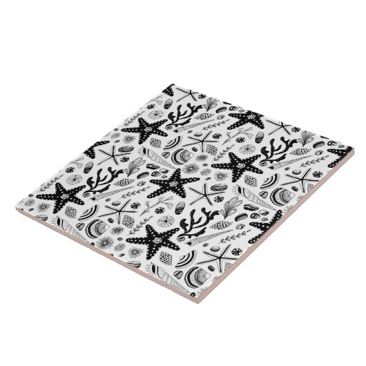 海洋生物 タイル (側面)